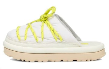 WMNS UGG SPACESLIDER TECH SLIDE WHITE