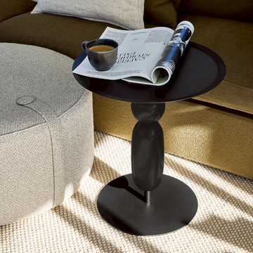 【交換禮物派對】藝術邊桌（雙） 夜霧黑