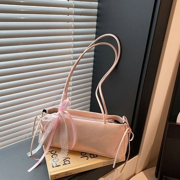 風度嚴選❤️ 思琳森系 ins風包包女 原創新款精緻休閒 簡約單肩腋下法棍包 慵懶風