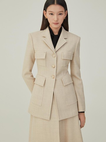 NO.25 BLAZER [light brown]