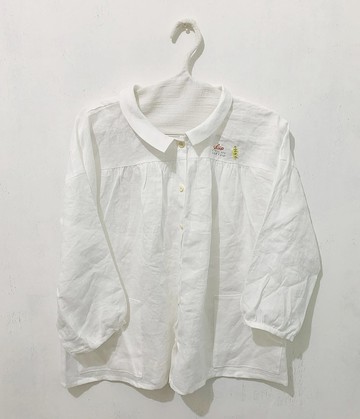 長袖口袋襯衫--秋天的欒樹