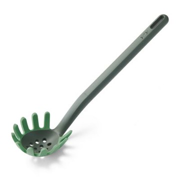 《LEKUE》不沾鍋矽膠麵杓-草綠30cm-- 不沾撈麵杓