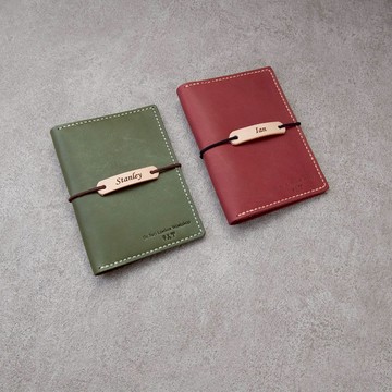 Be Two∣護照夾 手縫製作 個人化 護照套 護照夾 出國旅遊 客製禮物 passport case 禮物