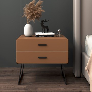 工廠現貨 附發票 特惠 免運 床頭櫃 床邊櫃 整裝床頭櫃 儲物櫃 高級實木床頭柜簡約輕奢風北歐輕奢皮質臥室意式極簡網紅床邊柜特惠 全館八折 Y1101