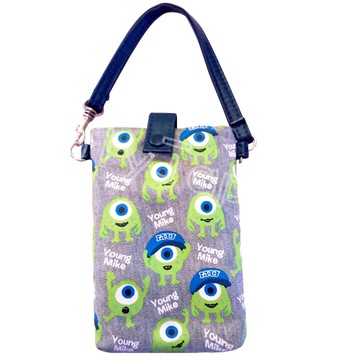 真愛日本 14030600072 3C提袋-大眼灰 迪士尼 怪獸電力公司 怪獸大學 數位包 手機袋 正品