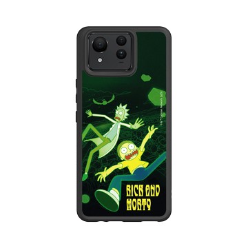 Zenfone 11 Ultra SolidSuit 黑 - 瑞克和莫蒂 Rick and Morty - 瑞克和莫蒂-多元宇宙