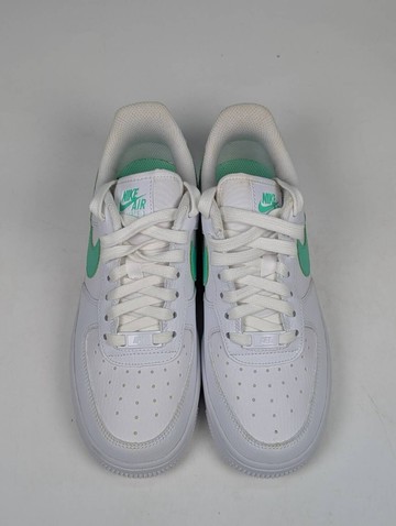 微瑕疵-左右腳些微泛黃 315115-164 W6 NIKE AIR FORCE 1 AF1 TIFFANY 薄荷綠