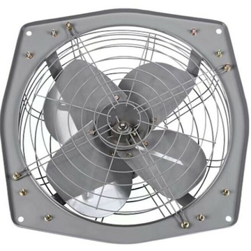高效散熱 工業風扇 小型軸流風機 控制箱/機殼散熱LU12-24寸可帶網八角扇強力方型鐵殼排風扇220V排氣扇工業八角扇