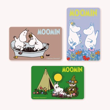 一卡通PLUS - MOOMIN 夥伴系列 - 嚕啦啦 / 手舞足蹈 / 露營