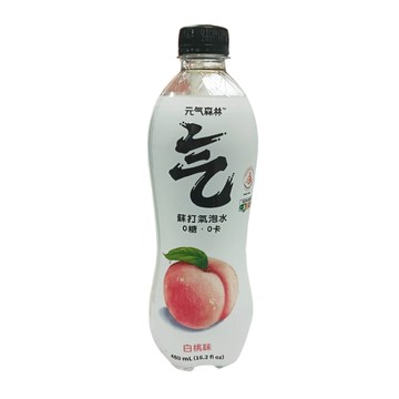 元氣森林白桃味蘇打氣泡水