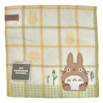 MARUSHIN 丸真 龍貓毛巾 25x25cm 100%棉  1條