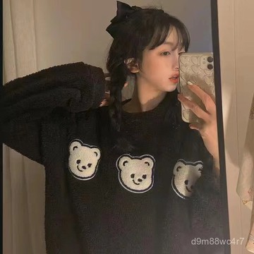 台灣出貨 秋冬睡衣  法蘭絨保暖家居服套裝 甜美珊瑚絨睡衣女 女生睡衣 長袖睡衣 可愛睡衣 卡通睡衣 秋天睡衣 長袖睡衣