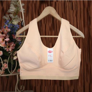 無海綿加肥大碼中老年文胸無鋼圈背心全棉薄款媽媽內衣 200斤胸罩