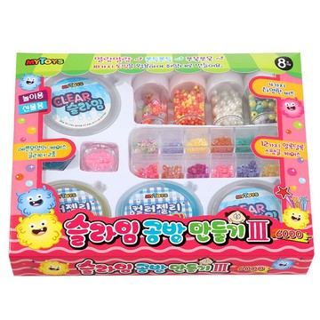 韓國 MYTOYS 6000史萊姆工坊 DIY史萊姆玩具組  顏色隨機  2盒