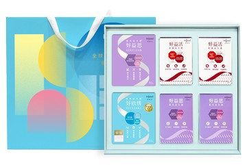【2026限定禮盒-青春舒心組】好欣情 x1盒+好益思 x1盒+好益活體驗盒 x2盒+好益思體驗盒 x2盒