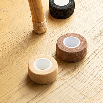 纏繞式桌椅腳止滑防刮靜音膠帶(2.5cm x 4.5m)-3入-多色可選 咖啡色