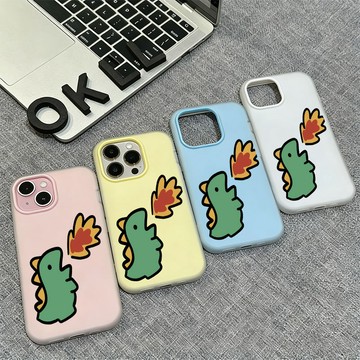 可夾照片的噴火小恐龍 VIVO Y39 Y100 Y52 Y52S Y55 Y72 Y75 Y76 Y76S 手機殼