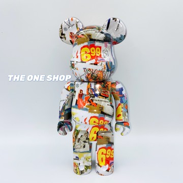TheOneShop BE@RBRICK 艾迪沃荷 巴斯奇亞 ANDY WARHOL BASQUIAT 巴安四代 巴安4