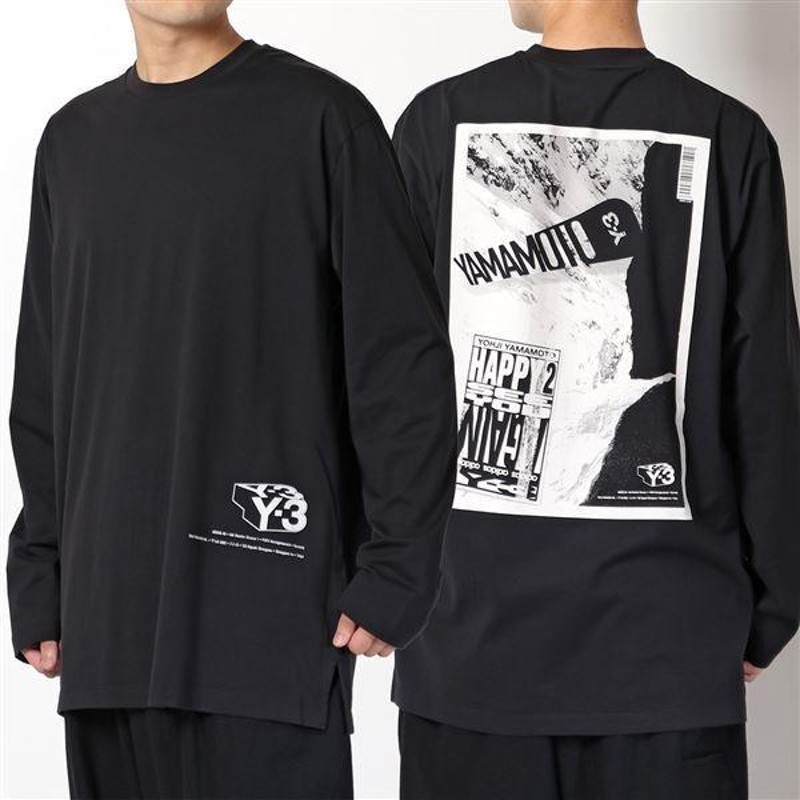 新作】Y-3 U CH2 ZINE PAGE-2 LS TEE-