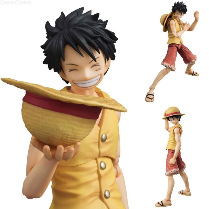 新品即納』{FIG} 初回特典付 ヴァリアブルアクションヒーローズ モンキー・D・ルフィ PAST BLUE(Ver.Yellow) ONE PIECE  フィギュア メガハウス | LINEブランドカタログ