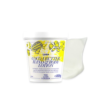 LUSH THE LUSH VERSION 可可脂潤膚乳 225g (潤膚乳/杏仁/檀香/洋甘菊)