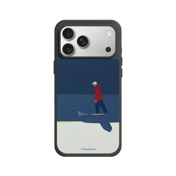 iPhone 17 Pro Max SolidX 黑 - Taku Bannai 坂内拓 - Blue shadow｜藍影滑板少年