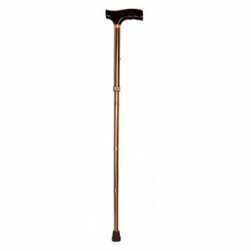 Folding Cane McKesson Aluminum 33 to 37 Inch Height Bronze Bronze 1 Each by McKesson