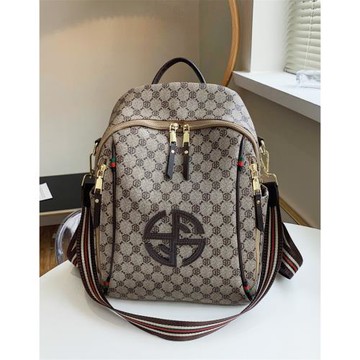 2025新款雙肩包女韓版書包百搭休閑旅行斜挎包大容量多用單肩背包