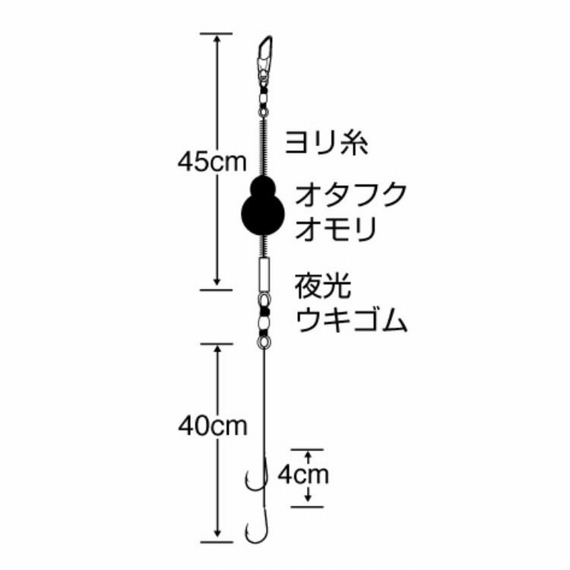 うなぎ仕掛け　はえ縄仕掛け　5組　　取り替え針　2組 うなぎ仕掛け はえ縄仕掛け 5組 取り替え針 2組