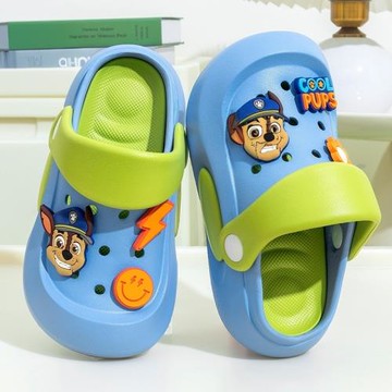 EVA汪汪隊兒童洞洞鞋男童女童拖鞋防滑夏季新款室內幼兒寶寶涼拖