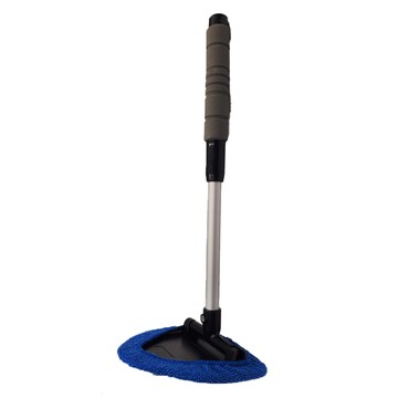 伸縮玻璃刷含3布套裝  藍色  1組