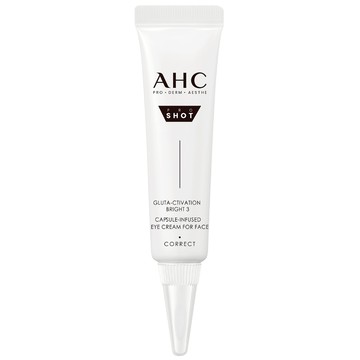 【AHC官方旗艦店】醫美科研超秒晶透穀胱甘肽VC眼霜級擊斑精華棒10ml