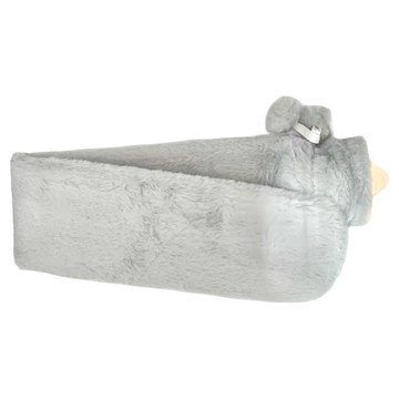 JAR嚴選 大長條保暖熱水袋-淺灰 72cm*12cm  1個