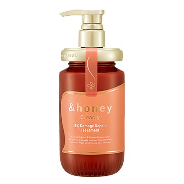 &honey Creamy 蜂蜜莓果修復潤髮乳2.0 添加黃金比例蜂蜜 清新莓果香氣  450g  1瓶