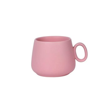 【現貨】咖啡杯 水杯 馬克杯280毫升 杯子 陶瓷杯 胖胖馬克杯 茶杯 燕麥杯 牛奶杯 交換禮物 素面 興雲網購旗艦店