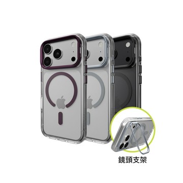 SwitchEasy iPhone 18 LenStand M 鏡頭支架防摔磁吸手機殼（iPhone 18 Pro/Pro Max）