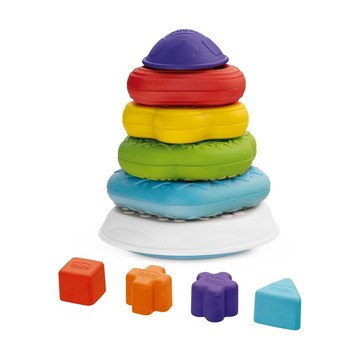 chicco 形狀疊疊樂玩具樹