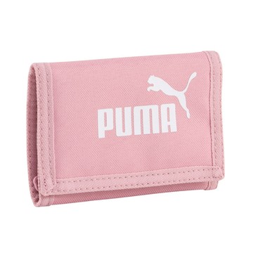 PUMA 皮夾 Phase 皮包 錢包 運動皮夾 運動皮包 運動錢包 零錢包 魔鬼氈 三折式 粉紫 05475717