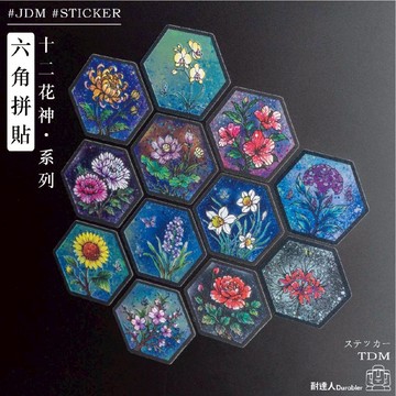 耐達人 彩鈦六角拼貼 防水防曬抗UV貼紙 車貼 貼紙 筆電貼 安全帽貼紙