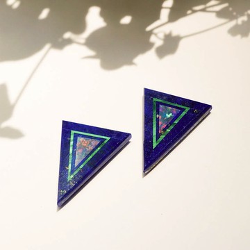 【德國細工藝術寶石】裸石 及設計客製鑲嵌 18K金材質