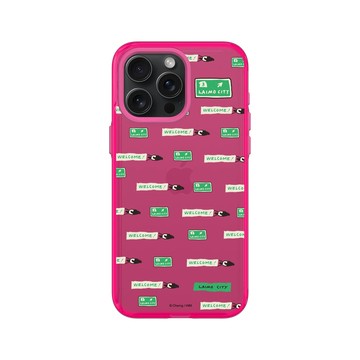 iPhone 15 Pro Max Clear 粉漾桃 - 馬來貘 Laimo - Sign