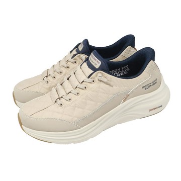 休閒鞋 Contour Foam Slip-Ins 寬楦 男鞋 米 彈性鞋帶 232619WNTNV