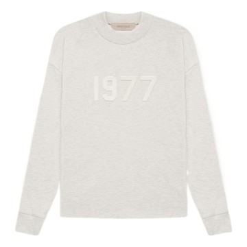 Fear of God Essentials SS22 Long Sleeve T-Shirt 1977 'Light Oatmeal'