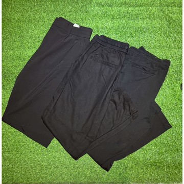 【TACKSTHGOOD】ZARA  彈性腰 黑色 西裝褲 長褲 工作褲 三款 EU US L號