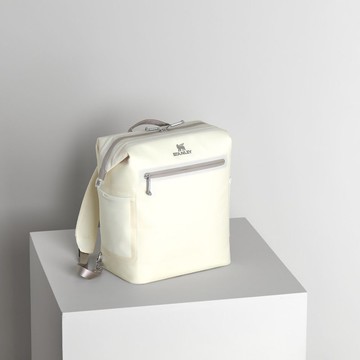 STANLEY 軟式中型後背保冷袋 14L / 象牙白