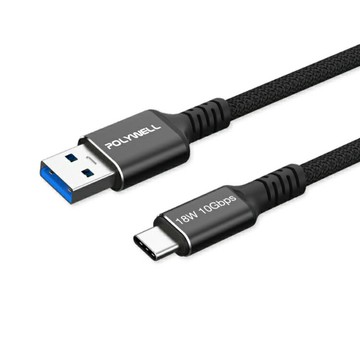USB3.2 Gen2 18W 10Gbps A To Type-C 傳輸充電線 適用 USB-C 傳輸線