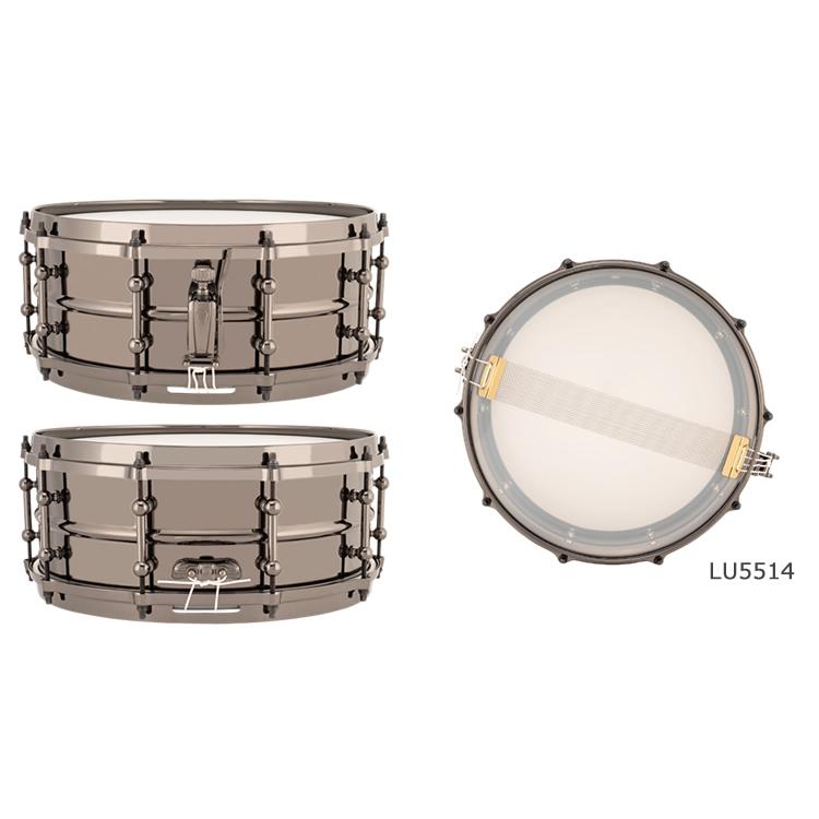 LUDWIG Universal シリーズ メタルスネアドラム LU5514