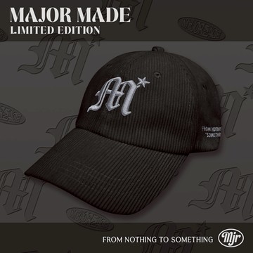 【MAJOR MADE】哥德Ｍ燈芯絨老帽
