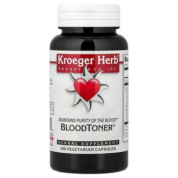 Kroeger Herb Co, BloodToner®，100 粒素食膠囊