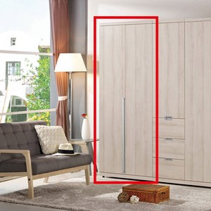 愛莎2.6尺收納衣櫥